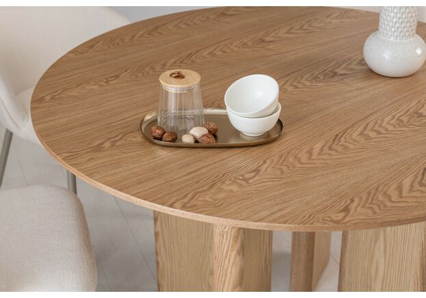 Стол шпонированное МДФ Эстер TМ-230 ясень - Фото №2