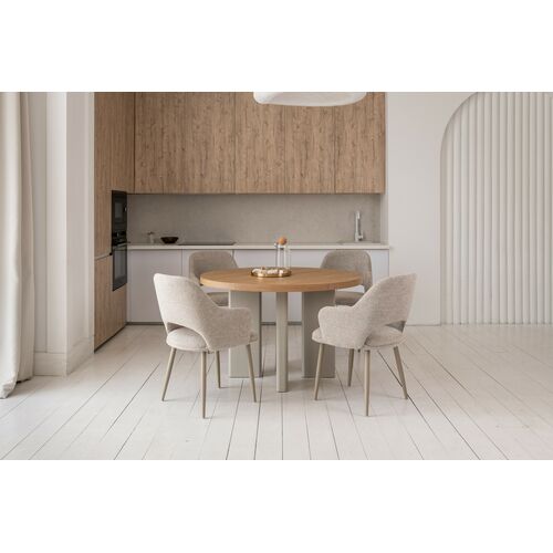 Стіл шпоноване МДФ Амбра TM-235 ясень + теплий пісок - Фото №9