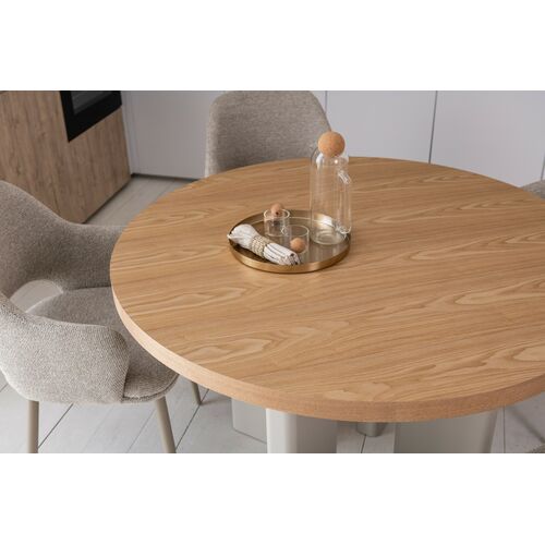 Стіл шпоноване МДФ Амбра TM-235 ясень + теплий пісок - Фото №10