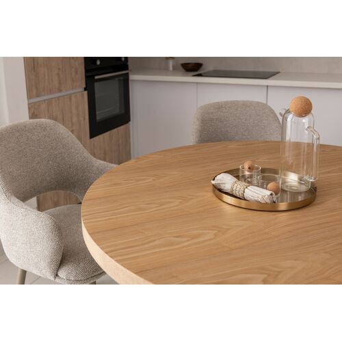 Стіл шпоноване МДФ Амбра TM-235 ясень + теплий пісок - Фото №11