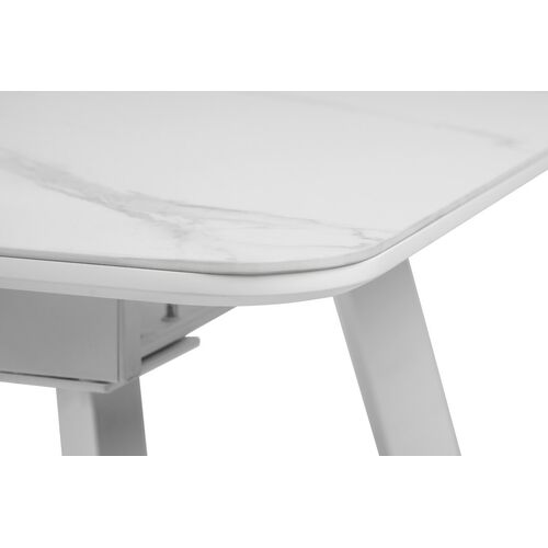 Керамический стол TM-81 белый мрамор - Фото №8