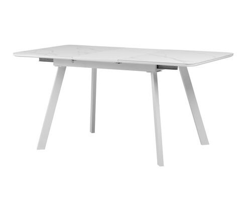 Керамический стол TM-81 белый мрамор - Фото №1