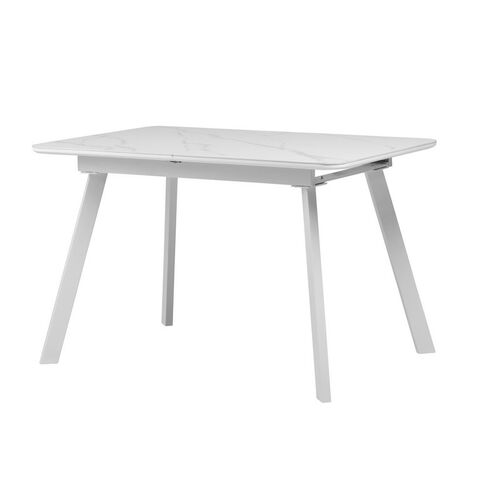 Керамический стол TM-81 белый мрамор - Фото №3