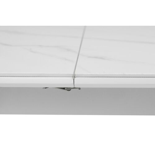 Керамический стол TM-81 белый мрамор - Фото №12