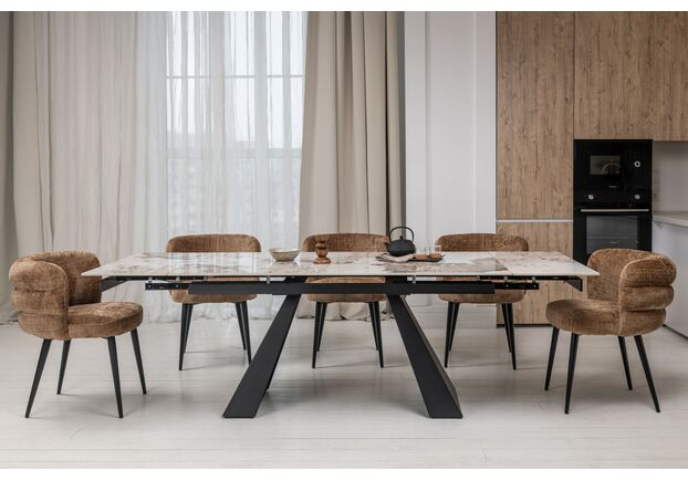 Керамічний стіл Чезаре TML-1100 патагонія+чорний - Фото №2