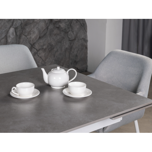 Керамічний стіл Тіціано TML-1150 делікато грей+білий - Фото №17