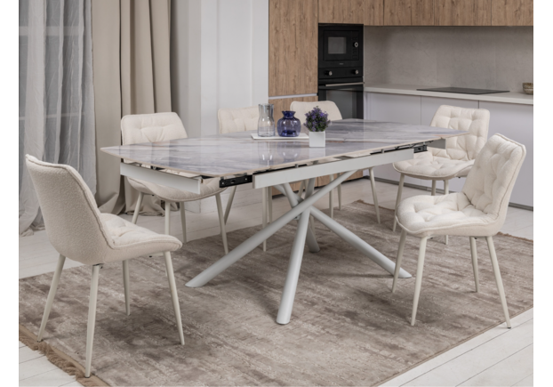 Керамический стол Пино TML-1200-1 айсберг+белый - Фото №2