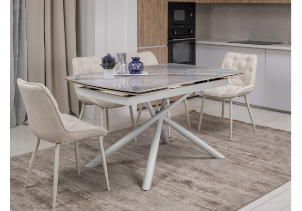 Керамический стол Пино TML-1200-1 айсберг+белый - Фото №2