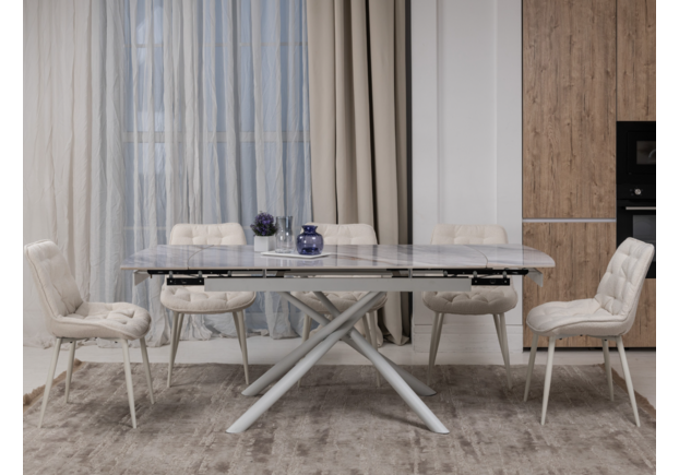 Керамический стол Пино TML-1200-1 айсберг+белый - Фото №2