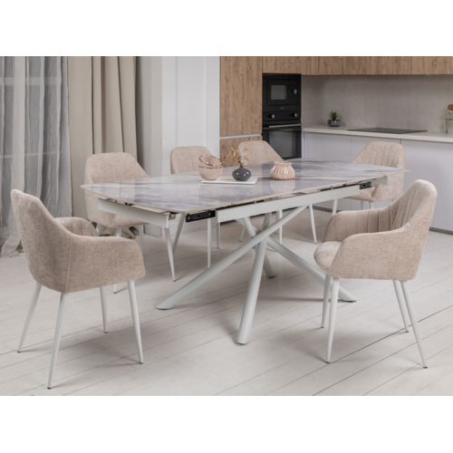 Керамический стол Пино TML-1200-1 айсберг+белый - Фото №11