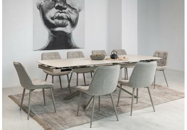 Фото №2. Керамический стол Пино TML-1200 венеция деликато+капучино - Meblistico Керамический стол Пино TML-1200 венеция деликато+капучино - Фото №2