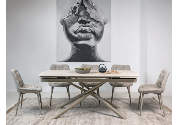 Фото №2. Керамический стол Пино TML-1200 венеция деликато+капучино - Meblistico Керамический стол Пино TML-1200 венеция деликато+капучино - Фото №2