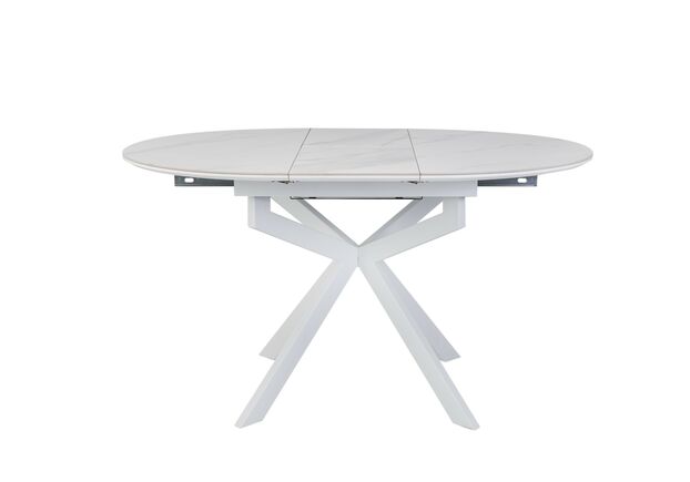 Керамический стол Офелия TML-1250 калакатта кристалл+белый - Фото №1