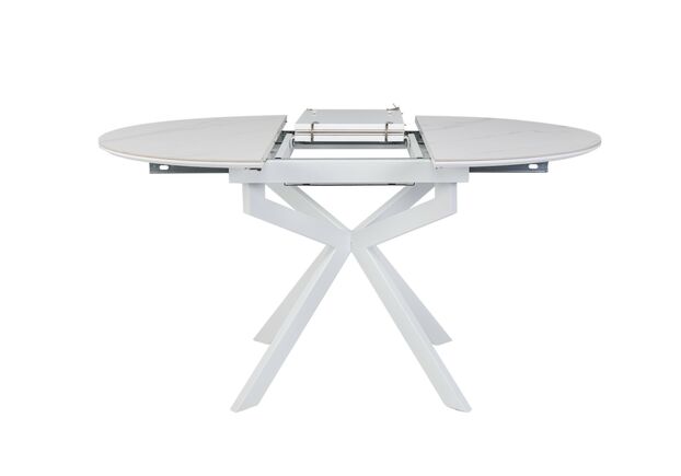 Керамический стол Офелия TML-1250 калакатта кристалл+белый - Фото №2