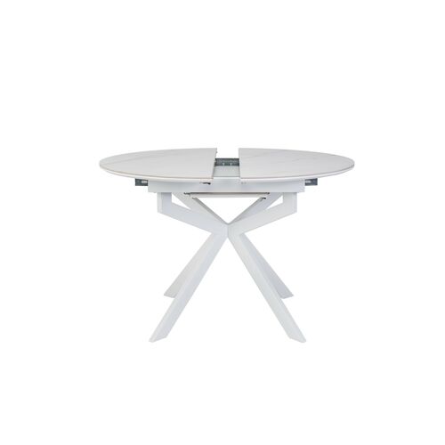 Керамический стол Офелия TML-1250 калакатта кристалл+белый - Фото №5