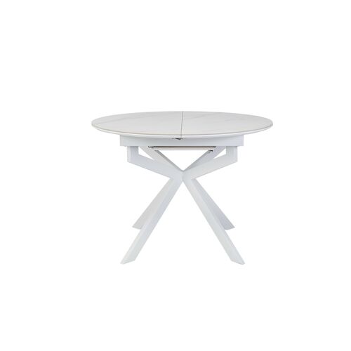 Керамический стол Офелия TML-1250 калакатта кристалл+белый - Фото №6