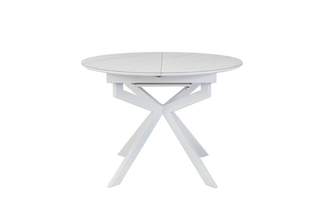 Керамический стол Офелия TML-1250 калакатта кристалл+белый - Фото №2