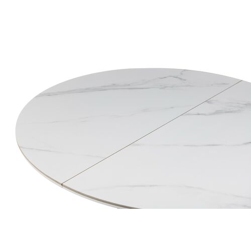 Керамический стол Офелия TML-1250 калакатта кристалл+белый - Фото №7