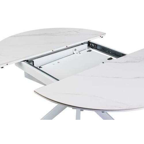 Керамический стол Офелия TML-1250 калакатта кристалл+белый - Фото №9