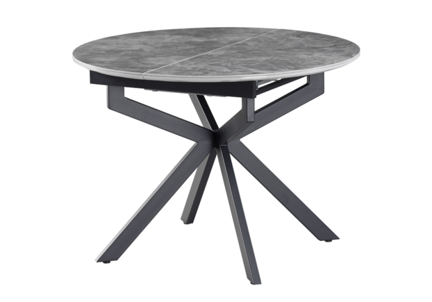 Керамический стол Офелия TML-1250 спайдер грей+чёрный - Фото №2