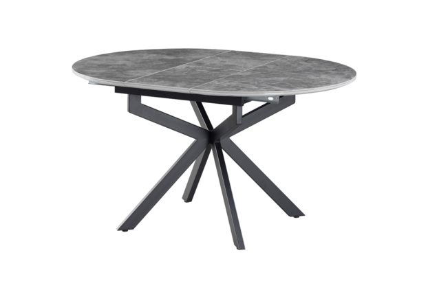 Керамический стол Офелия TML-1250 спайдер грей+чёрный - Фото №1