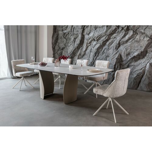 Керамический стол Паола TML-1265 сендвейв+бежевый - Фото №11