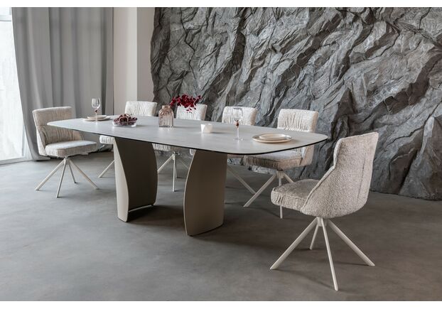 Керамический стол Паола TML-1265 сендвейв+бежевый - Фото №2