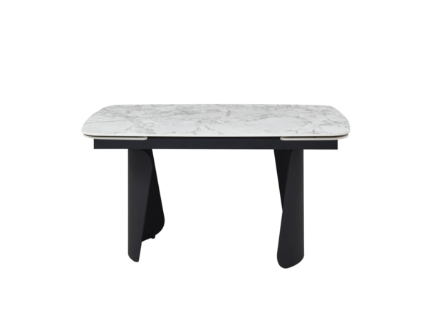 Керамічний стіл Нардо TML-1270 клауді грей+чорний - Фото №2