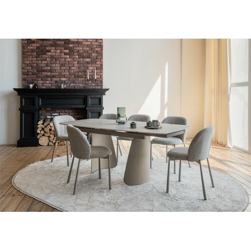 Керамічний стіл Нардо TML-1270 крема марфіль+бежевий - Фото №11