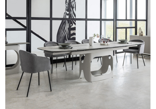 Керамический стол Арно TML-1310 силвер ривер+айвори - Фото №2