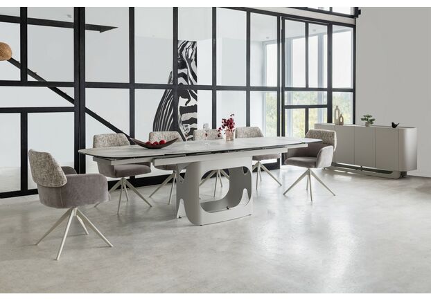 Керамический стол Арно TML-1310 силвер ривер+айвори - Фото №2