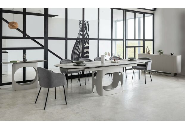 Керамический стол Арно TML-1310 силвер ривер+айвори - Фото №2