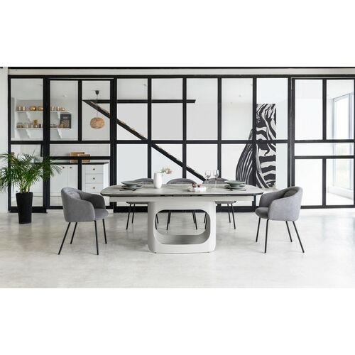 Керамический стол Арно TML-1310 силвер ривер+айвори - Фото №17