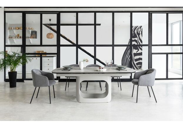 Керамический стол Арно TML-1310 силвер ривер+айвори - Фото №2