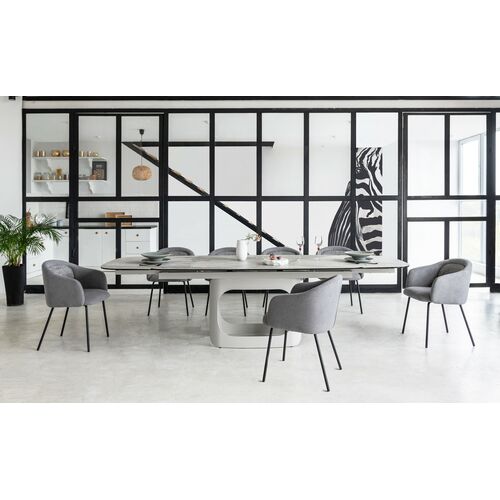 Керамический стол Арно TML-1310 силвер ривер+айвори - Фото №19