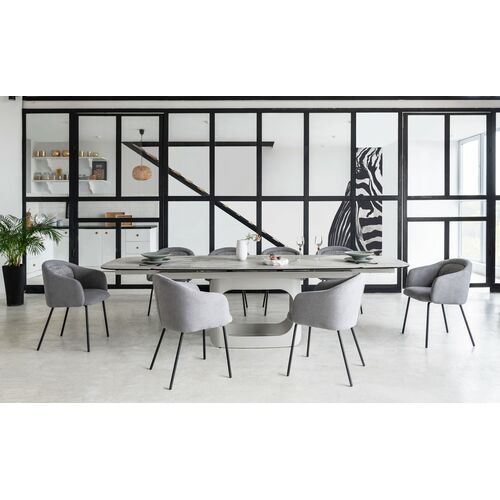 Керамический стол Арно TML-1310 силвер ривер+айвори - Фото №20