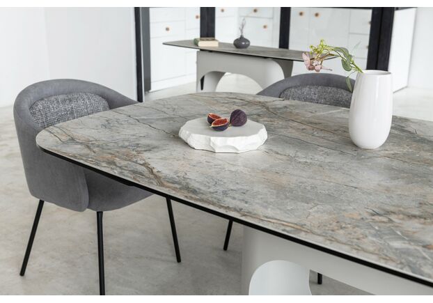 Керамический стол Арно TML-1310 силвер ривер+айвори - Фото №2