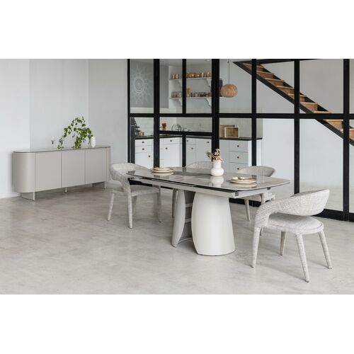 Керамический стол Лунарио TML-1320 айвори оникс+айвори - Фото №22