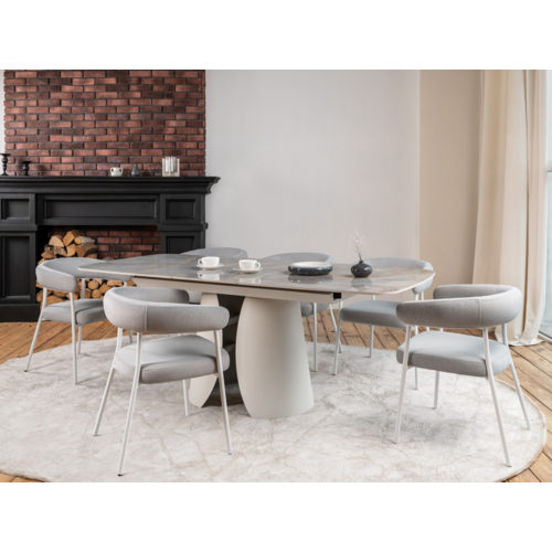 Керамічний стіл Лунаріо TML-1321 лафаєт+айворі - Фото №19