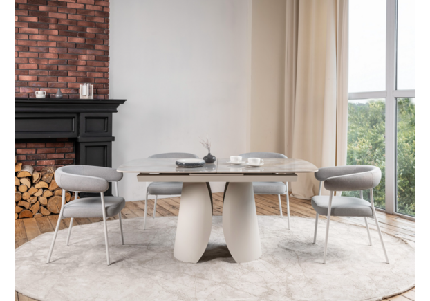 Керамічний стіл Лунаріо TML-1321 лафаєт+айворі - Фото №2