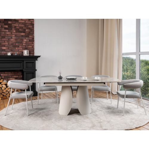 Керамічний стіл Лунаріо TML-1321 лафаєт+айворі - Фото №22