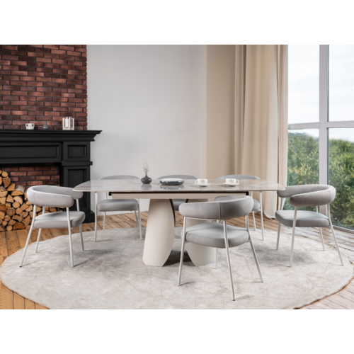 Керамічний стіл Лунаріо TML-1321 лафаєт+айворі - Фото №23