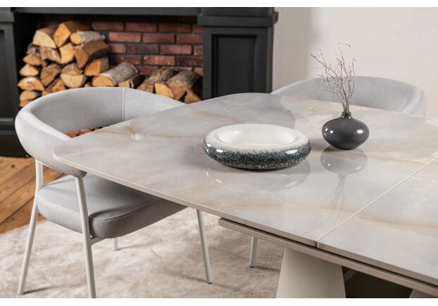 Керамічний стіл Лунаріо TML-1321 лафаєт+айворі - Фото №2