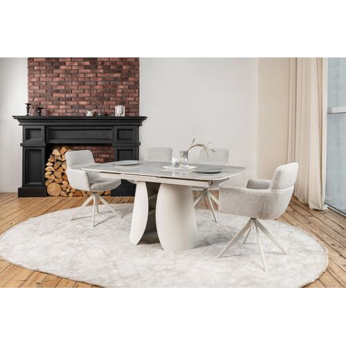 Керамічний стіл Лунаріо TML-1321 лафаєт+айворі - Фото №12