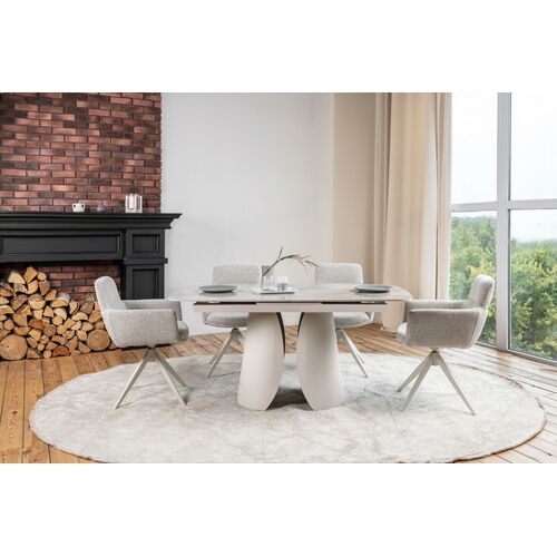 Керамічний стіл Лунаріо TML-1321 лафаєт+айворі - Фото №13