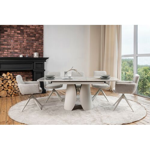 Керамічний стіл Лунаріо TML-1321 лафаєт+айворі - Фото №14