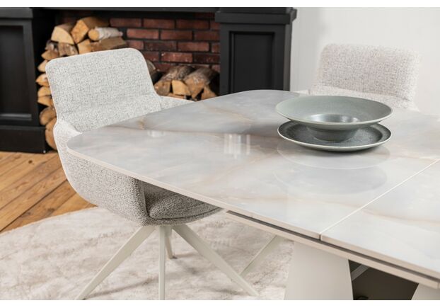 Керамічний стіл Лунаріо TML-1321 лафаєт+айворі - Фото №2