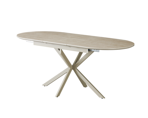 Керамічний стіл Верона TML-1335 римський травертін+капучино - Фото №1