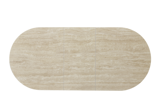 Керамічний стіл Верона TML-1335 римський травертін+капучино - Фото №2