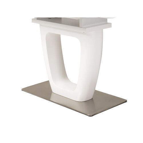 Керамический стол TML-860-1 белый мрамор - Фото №11